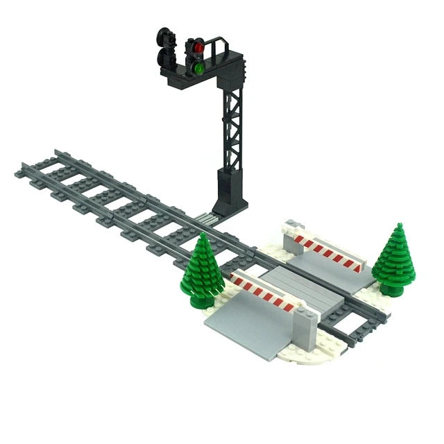 Uphill Track 7996 City Rail for Lego Kit Train Building Blocks Sets DIY