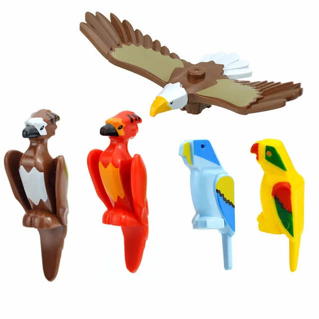 City Animals Zoo Dinosaur Shark Cat Dog Turtle for Sets Building Blocks Sets DIY | The Drift Art Co. 22