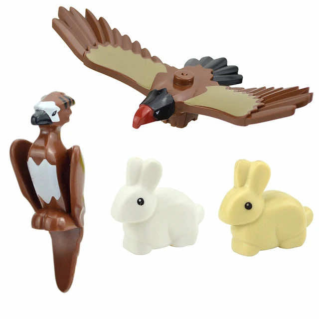 City Animals Zoo Dinosaur Shark Cat Dog Turtle for Sets Building Blocks Sets DIY | The Drift Art Co. 23