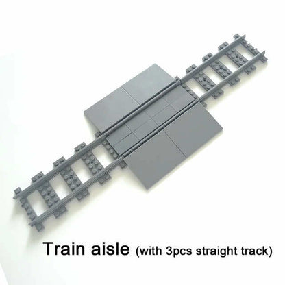 Station Tracks Railway Buffer for Lego Kit Train Building Blocks Sets - 28 Sets!