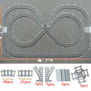 City Rail Flexible Tracks for Lego Kit Train Building Blocks Sets DIY - 20 Sets! | The Drift Art Co. 13