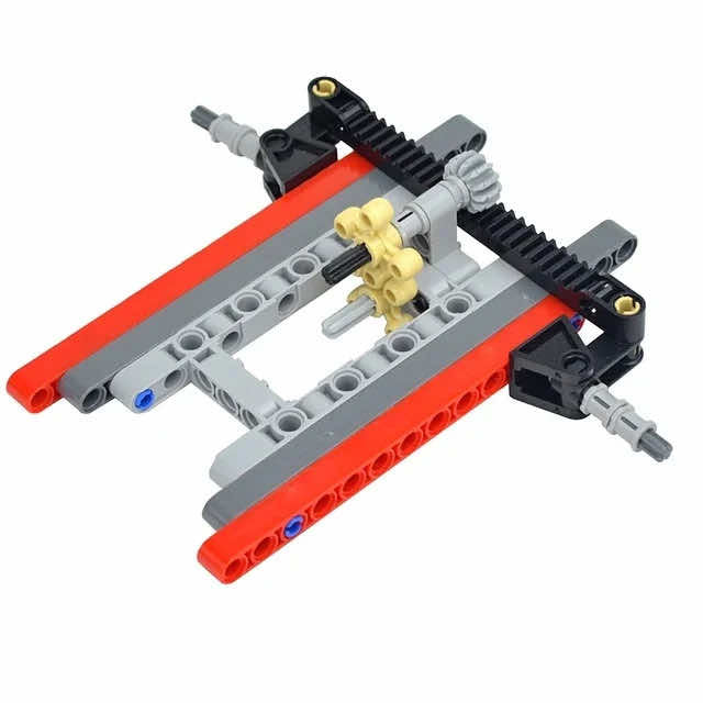 Technic Differential Gears 6573 62821 MOC for Lego Kit Building Block Bricks Set