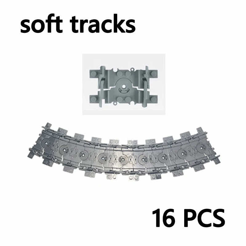 Track Crossing Switch Forked Rail for Lego Kit Train Building Blocks Sets DIY