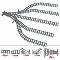 Track Crossing Switch Forked Rail for Lego Kit Train Building Blocks Sets DIY | The Drift Art Co. 22