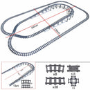 Track Straight Curved Crossing Rail for Lego Train Building Block DIY - 60 Sets! | The Drift Art Co. 16