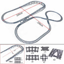 Track Straight Curved Crossing Rail for Lego Train Building Block DIY - 60 Sets! | The Drift Art Co. 19