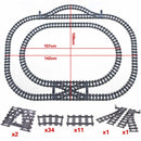 Track Straight Curved Crossing Rail for Lego Train Building Block DIY - 60 Sets! | The Drift Art Co. 21