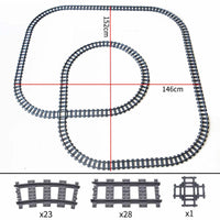 Track Straight Curved Crossing Rail for Lego Train Building Block DIY - 60 Sets! | The Drift Art Co. 24