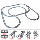 Track Straight Curved Crossing Rail for Lego Train Building Block DIY - 60 Sets! | The Drift Art Co. 33