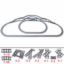 Track Straight Curved Crossing Rail for Lego Train Building Block DIY - 60 Sets! | The Drift Art Co. 36