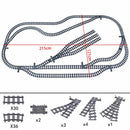Track Straight Curved Crossing Rail for Lego Train Building Block DIY - 60 Sets! | The Drift Art Co. 49