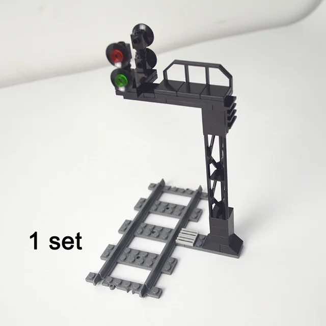 Bridge Tracks w/ Rock for Lego Kit Train Building Blocks Sets DIY - 20 Sets! | The Drift Art Co. 13