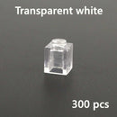 Transparent Blue & White Thick Brick Educational Building Blocks Bricks Toy DIY | The Drift Art Co. 8