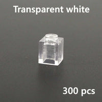 Transparent Blue & White Thick Brick Educational Building Blocks Bricks Toy DIY | The Drift Art Co. 8