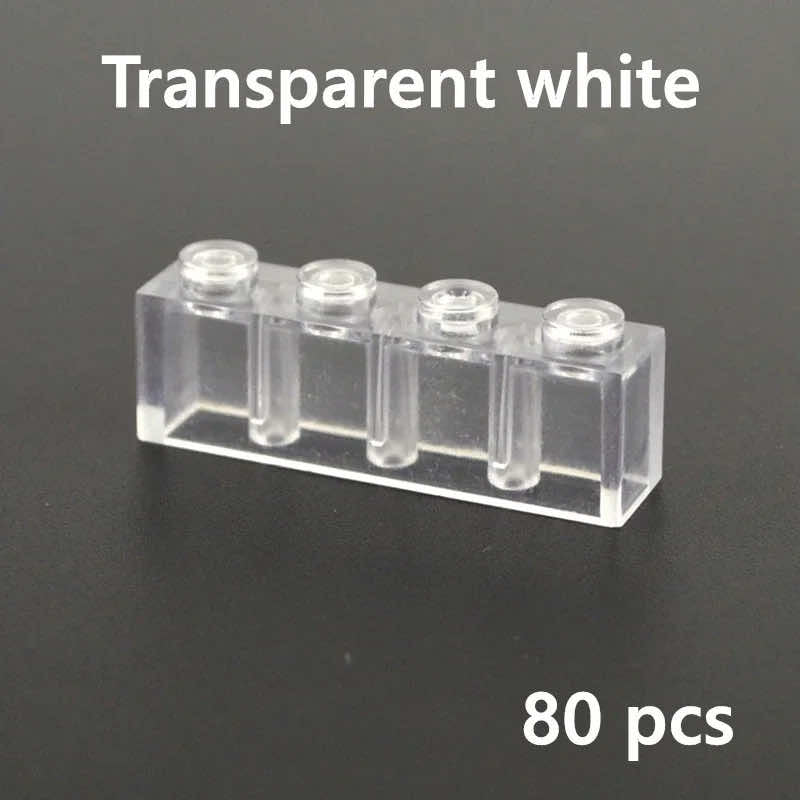 Transparent Blue & White Thick Brick Educational Building Blocks Bricks Toy DIY | The Drift Art Co. 11