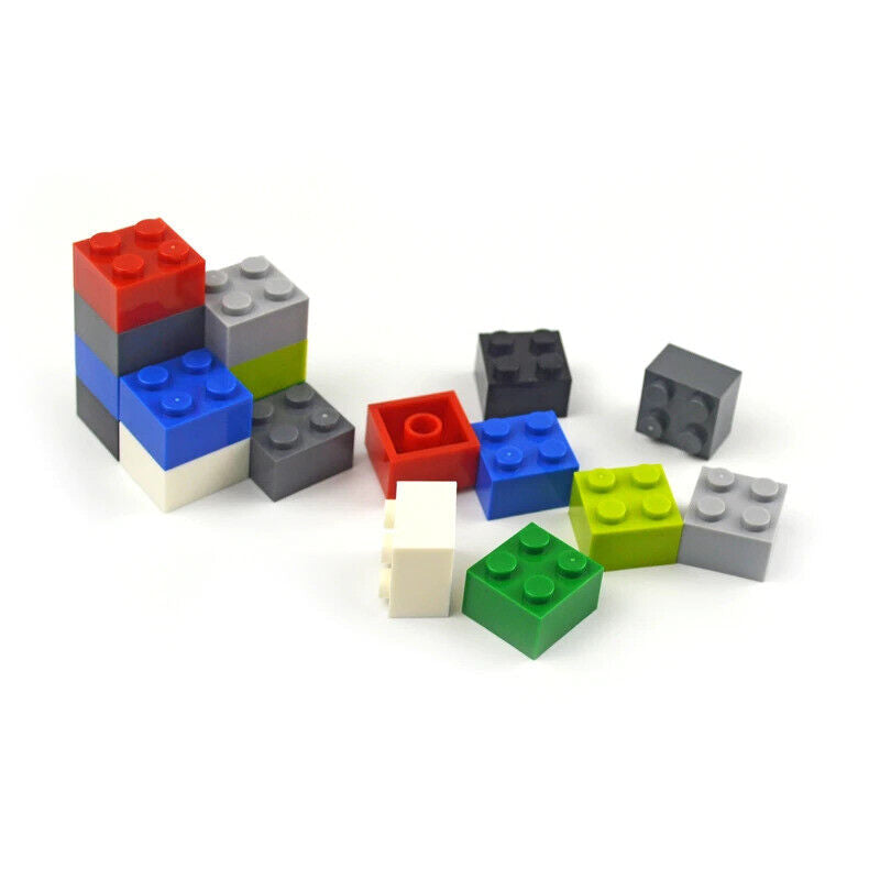 100pcs 2x2 Thick Brick Educational Building Blocks Bricks Toy DIY - 8 Colors -  - The Drift Art Co.