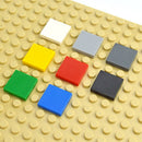 100pcs Ceramic Flat Tile 2x2 3068 Building Blocks Bricks Toy DIY - Many colors - Minifigure -  - The Drift Art Co.