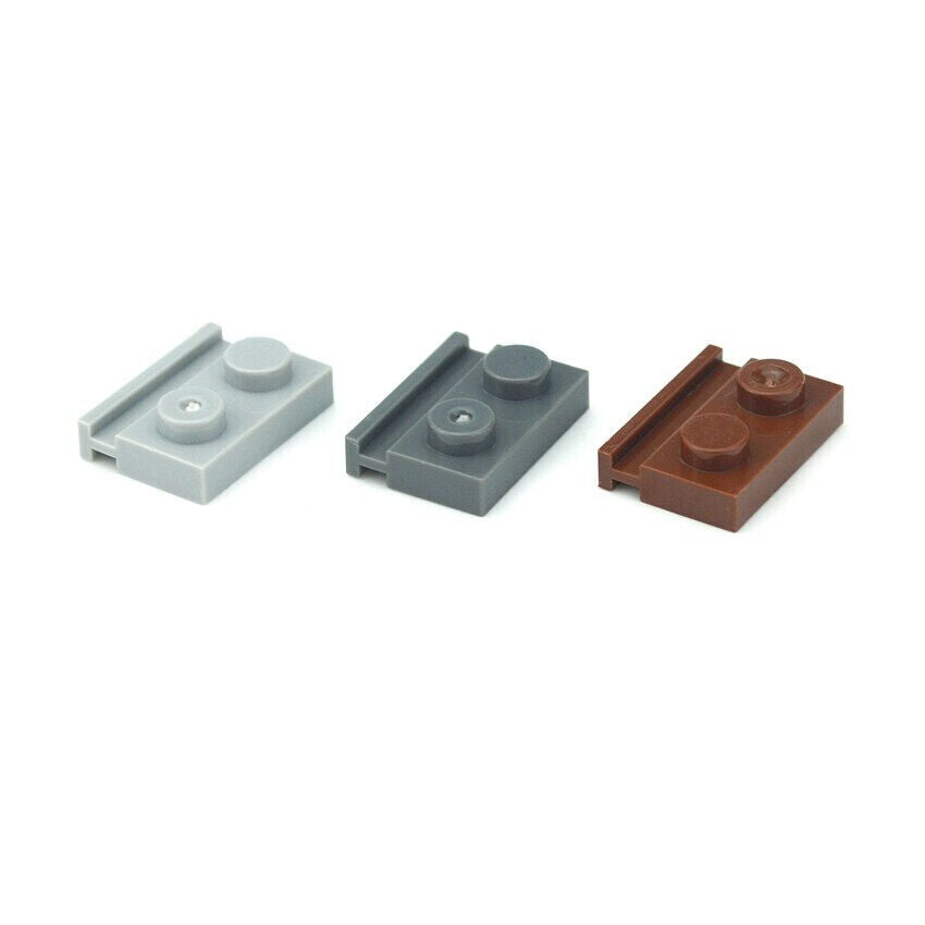 100pcs Door Rail Special Groove 1x2 32028 Building Blocks Bricks - Var Colors -  - The Drift Art Co.