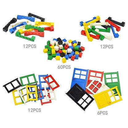 102pcs City Door Window Furniture House Building Blocks Bricks For LEGO Sets DIY -  - The Drift Art Co.#variant_sku#