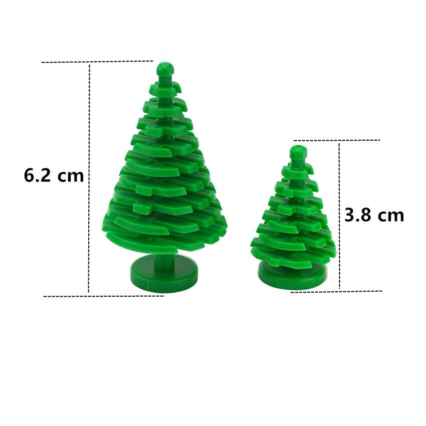 10pcs City Parts for Lego Kits Bush Trees Grass bricks Building Blocks Sets DIY -  - The Drift Art Co.