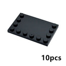 10pcs MOC 4x6 Thin Plate w Studs 6180 Educational Building Blocks Bricks Toy DIY - Minifigure -  - The Drift Art Co.