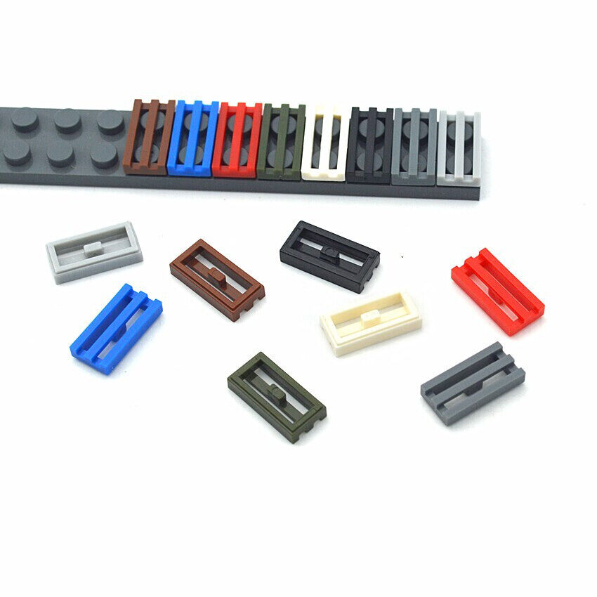 150pcs Hitec Changeover Catch 1x2 2412 30244 Building Blocks Bricks - Var Colors - Minifigure -  - The Drift Art Co.