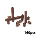 160pcs 1x1 Round Brick Cylinder 3062 for Lego MOC Building Blocks Brick Toy DIY - LEGO (R) Bricks, Pieces & Parts -  - The Drift Art Co.