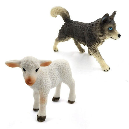 1pc Okapi Sheep Deer Crocodile Lynx Koala Animal Miniature Art Toy Figure Doll -  - The Drift Art Co.