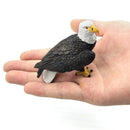 1pc Simulation Bald eagle Snowy Owl Animal Miniature Art Toy Figure Doll DIY - Action Figure -  - The Drift Art Co.