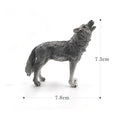 1pc Simulation Leopard Wolf Black Panther Animal Miniature Art Toy Figure Doll - Action Figure -  - The Drift Art Co.