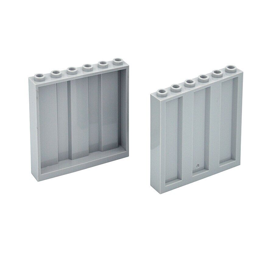 1x6x5  10pcs Corrugated Fence 23405 for Lego Sets Building Block Sets DIY -  - The Drift Art Co.
