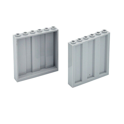 1x6x5  10pcs Corrugated Fence 23405 for Lego Sets Building Block Sets DIY -  - The Drift Art Co.