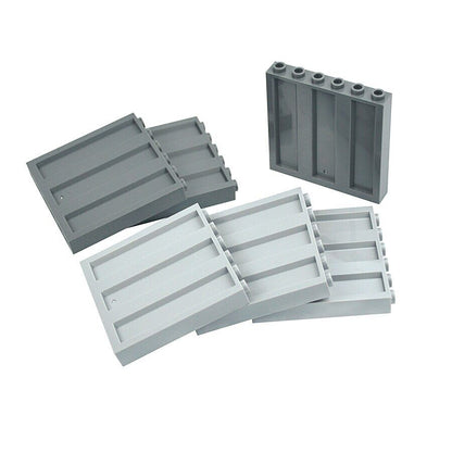 1x6x5  10pcs Corrugated Fence 23405 for Lego Sets Building Block Sets DIY -  - The Drift Art Co.