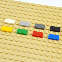 200pcs Ceramic Smooth Flat Tile 1x2 Building Blocks Bricks Toy DIY - Many colors - Minifigure -  - The Drift Art Co.