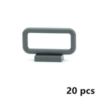 20pcs Fence Guardrail Panel 1x4x2 6187 Building Blocks Bricks DIY - Var Colors - Minifigure -  - The Drift Art Co.