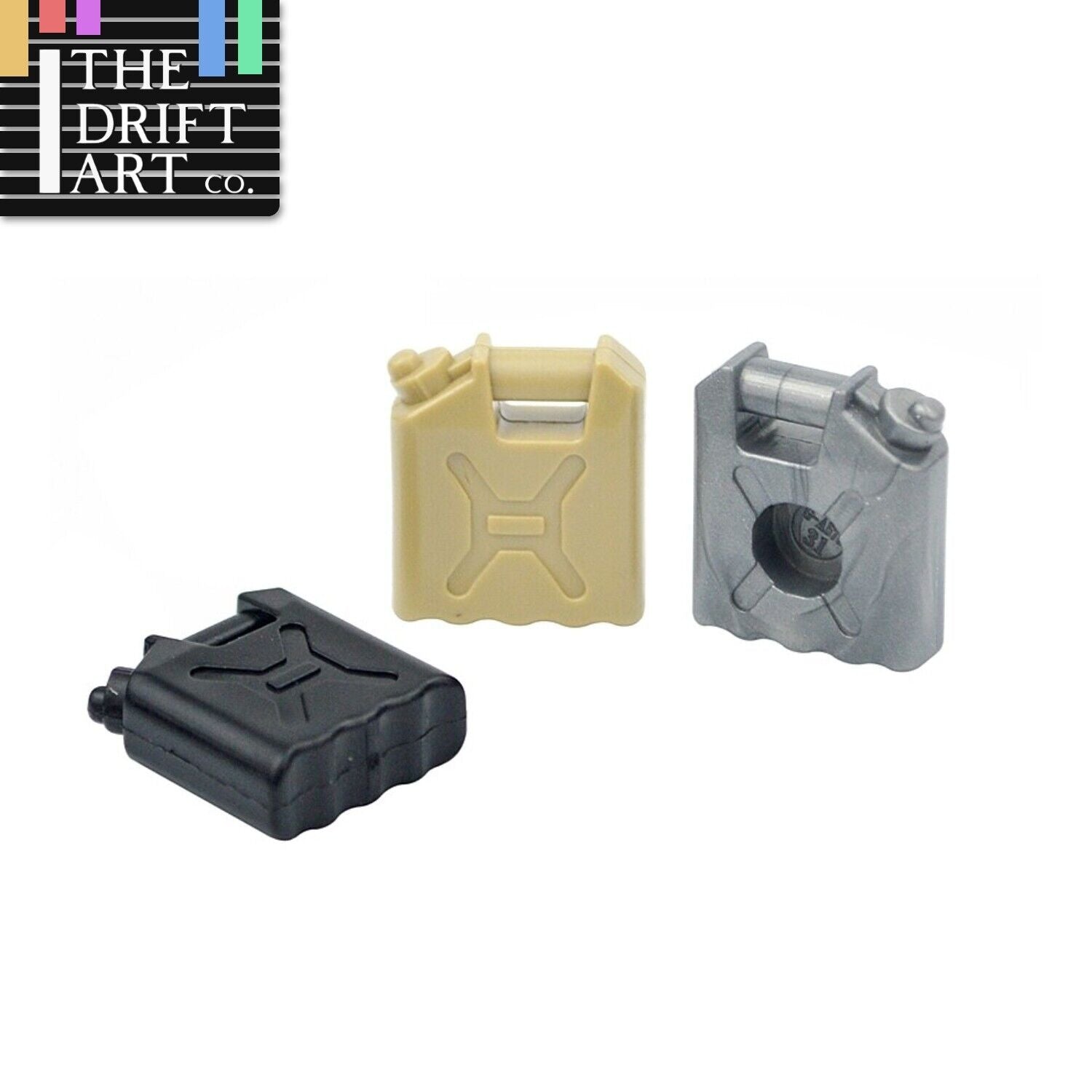 20pcs Military Oil Box Soldier Gas Can Weapon Building Blocks Brick Set Toy DIY - Minifigure -  - The Drift Art Co.