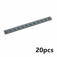 20pcs Thin 60479 Plate 1 X 12 Dots For LEGO Building Blocks Bricks Set DIY - Minifigure -  - The Drift Art Co.