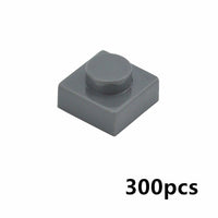 300pcs Thin 1x1 Dots 3024 DIY for Lego Kits Wall bricks Building Blocks Set - LEGO (R) Complete Sets & Packs -  - The Drift Art Co.