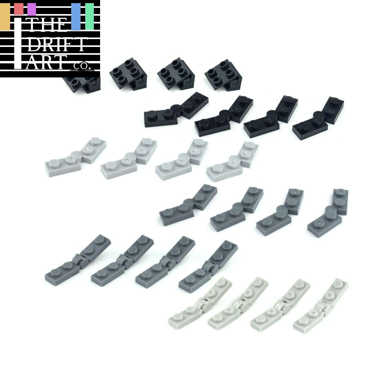 30pcs MOC Changeover Catch Hinge 44302 73983 6134 Building Blocks Bricks Toy DIY - Minifigure -  - The Drift Art Co.