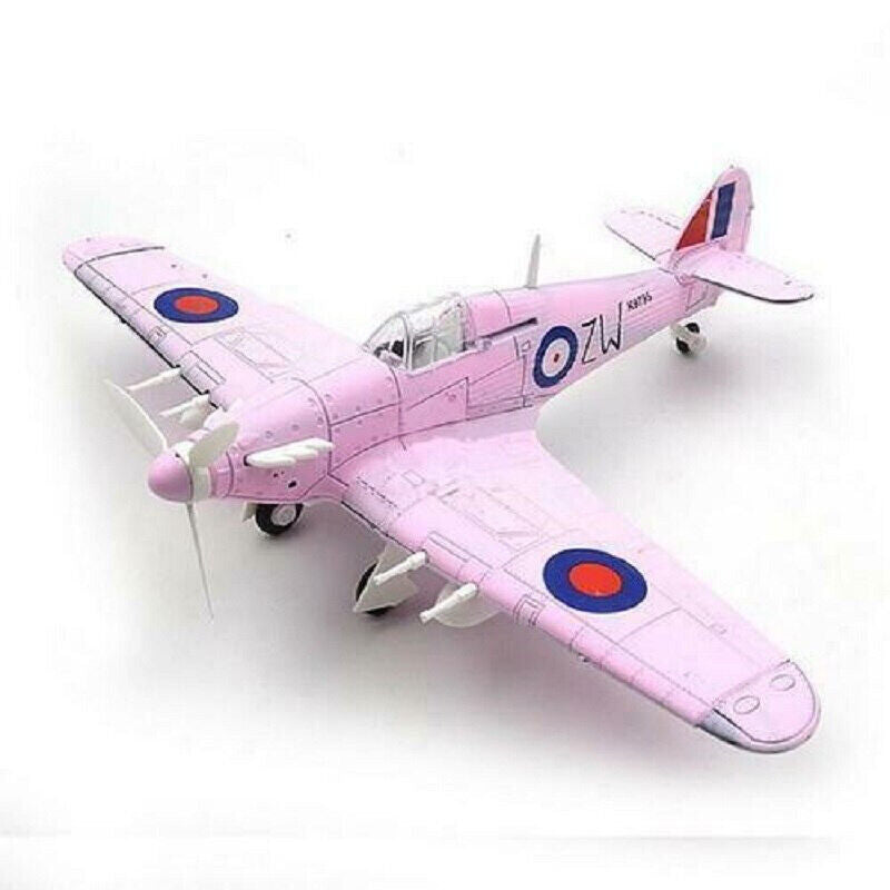 1pc 1/48 Scale British Hurricane Fighter Aircraft Plane Assembly Kit Model Toy - The Drift Art Co.