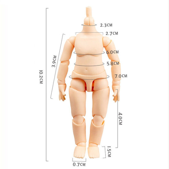 Body - Small YMY body suitable For GSC Head BJD OB Obitsu 11 Ymy Toy Doll