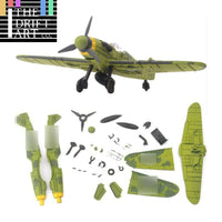 1/48 Scale 4D BF-109 Fighter Aircraft Plane Puzzle Assembly Kit Model Art Toy | The Drift Art Co. 1