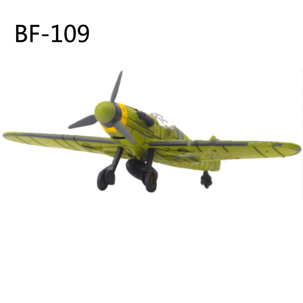 1/48 Scale 4D BF-109 Fighter Aircraft Plane Puzzle Assembly Kit Model Art Toy - The Drift Art Co.