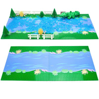 River Sandy Beach Island Building Blocks dots base plate DIY - Various colors! | The Drift Art Co. 7