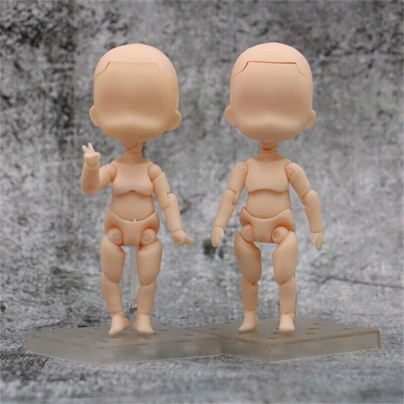 BODY KUN / BODY CHAN Boy Girl Movable Body Archtype Doll PVC Figure Toy - w BOX - The Drift Art Co.