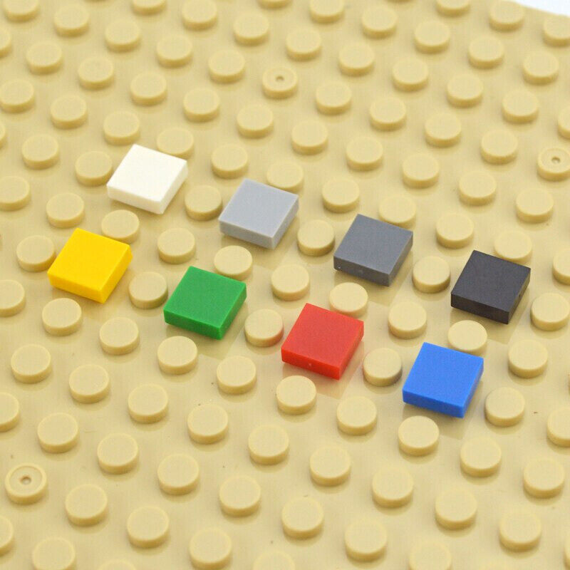 335pcs Smooth Flat Tile 1x1 Building Blocks Bricks Toy DIY - 8 colors!! | The Drift Art Co. 3