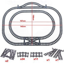 Track Straight Curved Crossing Rail for Lego Train Building Block DIY - 60 Sets! | The Drift Art Co. 2