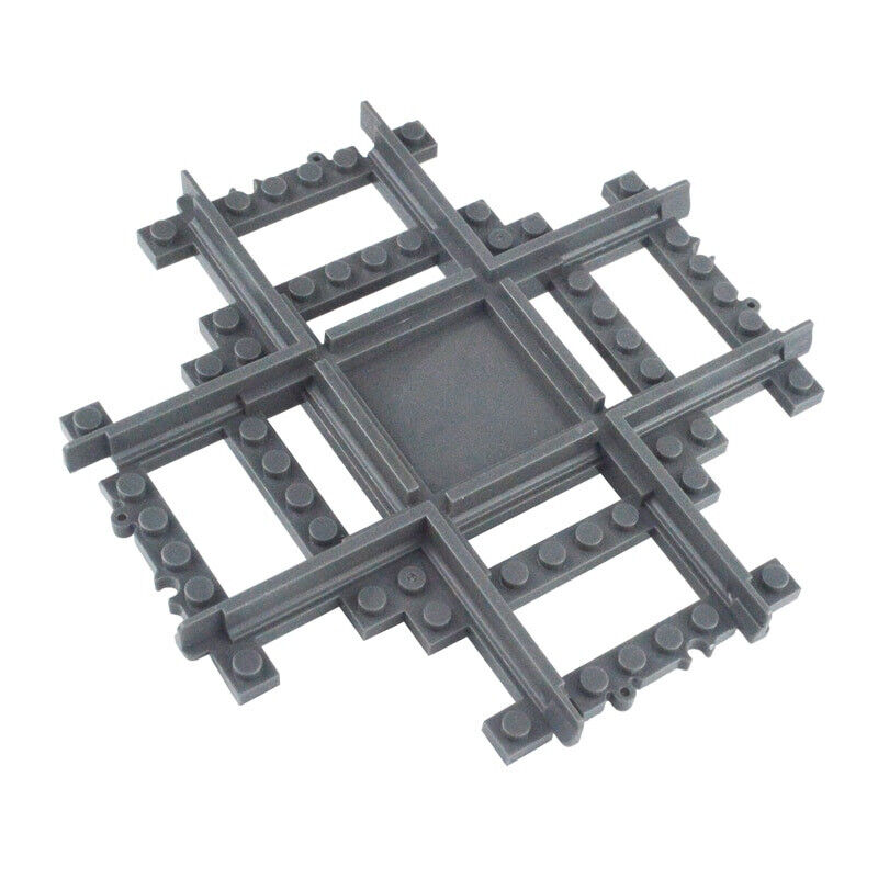 City Rail Flexible Tracks for Lego Kit Train Building Blocks Sets DIY - 20 Sets! | The Drift Art Co. 7