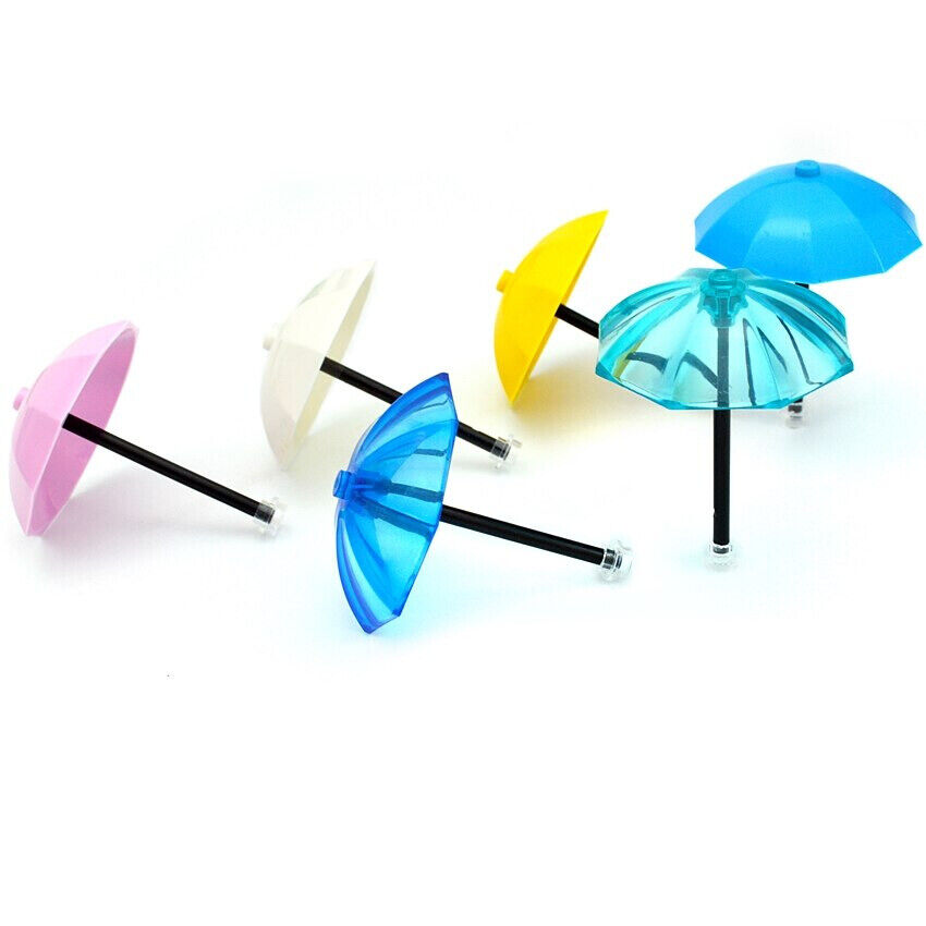 5pcs Umbrella Top w/ No bottom City 4094 Building Blocks Bricks - Various Colors - The Drift Art Co.