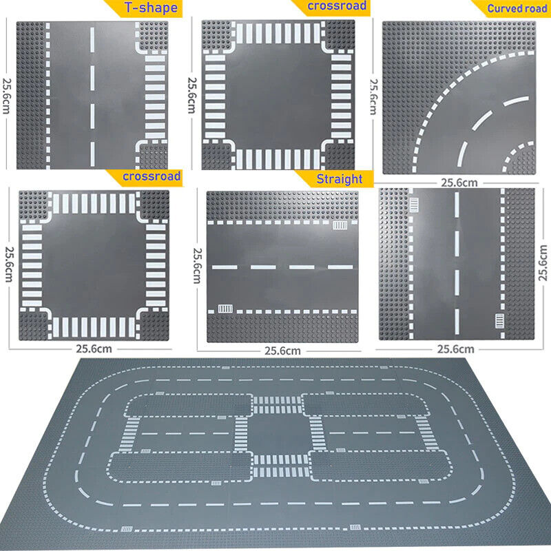 Classic Style 16x32 & 32x32 Building Blocks dots base plate DIY - Various Types | The Drift Art Co. 4